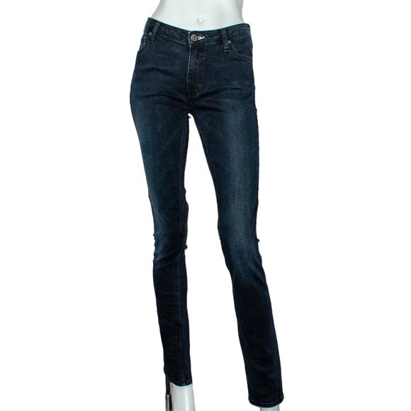 Acne Studios Flex Basement Skinny Jeans Dark Blue Rinse Size 28/32 - Picture 1 of 9